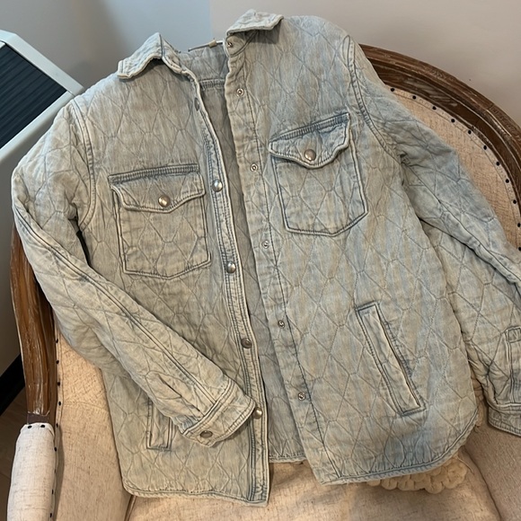 Blank NYC Quilted Denim Jacket - Picture 3 of 5